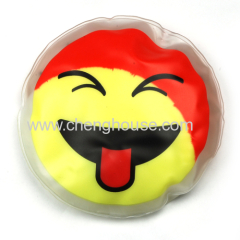 Heat Sensitive Color Changing Instant Heat Gel Pack (Smiley Face)