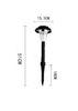 Durable Waterproof IP65 Ground Inserted Garden Outdoor Led Landscape Lighting