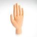 Salon Nail Art Tools , Premium Hard Nail Training Practice Hand