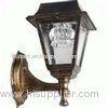 LED / LVD 7w 12v energy conservation aluminum outdoor solar powered wall lamps for hotel