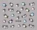 Personalized Colorful lovely Flower Sheets Decals 3d Nail Art Stickers