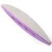 Ladies Cute Polishing Purple Nail Buffer , Nail Art Cream Buffer With Cover