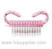beautiful pink manicure Nail Art Brushes with Handy Plastic Handle