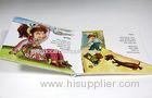 Cartoon A5 Custom Board Book Printing Service Art Paper For Children Playing