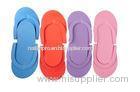 blue / yellow / red Nail Art Tools Disposable Pedicure Foam Slipper set