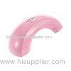 Long Life Pink / Black Mini 6w Led Lamp Nail Dryer With Bridge Shape