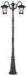 Classic Outdoor Light Pole Lamps Aluminium High Mast Lighting 100W E27