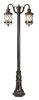 Electric Standing Antique Pole Lamps Outdoor 110 - 220V Garden Pillar Lighting IP65