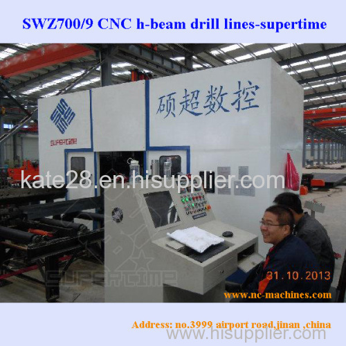 Multi-spindles CNC beam lines