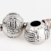 European Style Sterling Silver Crown Beads