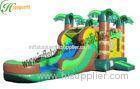 Rent Commercial Outdoor Jungle Bounce House Water Slide 8 x 3 x 4 m