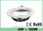 Round Waterproof LED Downlight 10 Inch High Power 25W Bridgelux COB LED Down Lighting Warm White