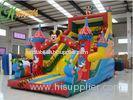 ODM Mickey Mouse Inflatable Bouncy Slide With Commercial Jumping Bouncer