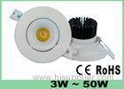 5 Watt LED Ceiling Downlights 4 Inch High Brightness for Jewelry Store / Hotel 120 Ra80 High CRI