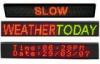 Multi Line LED Scrolling Message Board Three and Four Lines LED Sign 32 x 128