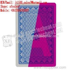 XF Royal Pro Poker Jumbo 100% Plastic Playing Cards/poker analyzer/poker cheat/contact lens/infrared lens/poker scanner