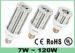 Aluminum Commercial Led Corn Light Bulb 360 Degree Large View Angle For Hotel / Office