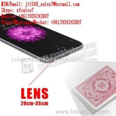 XF iPhone 6 mobile phone camera for poker scanner|gamble cheat /poker cheat/contact lens