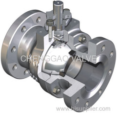 Flanged Floating Ball Valve