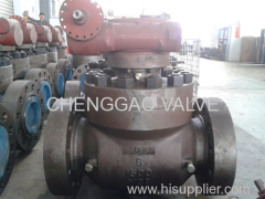 API6D flanged full port ball valve