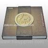 Cardboard Hardcover Book Printing CMYK Full Color With Embossed Logo