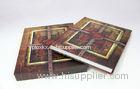 Offset Hardcover Book Printing With Slipcase / Matt Art Paper Albums