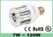 E27 Smd Led Corn Light Bulb Dimmable 7W Energy Saving Warm White For Room