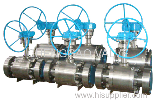 NACE Metal to Metal Seal flanged Ball Valve