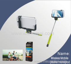 bluetooth camera wireless/camera wireless monopod for iPhone Samsung