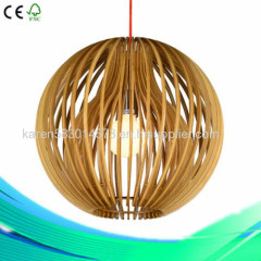 Lightingbird Hanging Lamp Wooden Pendant Lighting