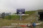 Put on Steel Installation P16 LED Advertising LED Screens Boards