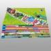 Kids English Book Saddle Stitch Printing wiht 80gsm ~ 157gsm FSC C2S Art Paper