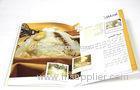 Commercial Cookbook Saddle Stitch Book Printing Service With Gloss Lamination