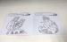 Offset Paper Matt / Gloss Varnish Saddle Stitching Printing , Disney Children Books