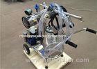 Portable Electric Single Mobile Milking Machine With 50Kpa Vacuum Degree