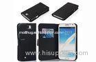 Extra Slim Mobile Phone Leather Case For Samsung Galaxy Note 2 N7100 Cell Phone