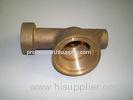 Pump Body Bronze Sand Casting Customized Brass Sand Casting , Roll Forging