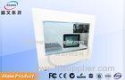 22 Inch Transparent LCD Display White Multi Touch Showcase