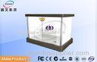 46 Inch Transparent LCD Display / Advertising Player Show Box for Exhibition or Lobby