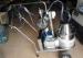 Mobile Dairy Stainless Steel Single Cow Milking Machine With Electric Motor , 25L