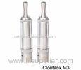 Dry Herb Vaporizer EVOD Electronic Cigarette , Cloutank M3 Safety Eco E Cigarettes