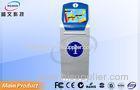 19 Inch Floor Standing Self Service Machine With Infrared Touch Screen Display