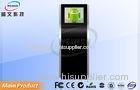 22 Inch Floor Standing Touch Screen Financial Self Service Kiosk With Printer For Bank