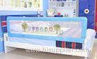 Blue Full Size Safety Bed Rails For Twin Bed With Woven Net , 120cm Length