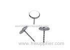 Grooved garment EAS Accessories Resuable Tag Pin with round stainless steel head
