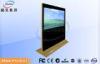 HDMI / DVI / VGA Floor Standing LCD Touch Screen Monitor for Airport / Bus Station