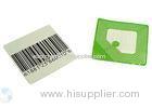 Adhesive EAS RF Soft Label With Bar Code , Paper Label RF 8.2mhz Sticker