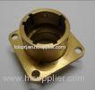 High Precision CNC turning Brass Machined Parts joint , tolerance 0.01mm