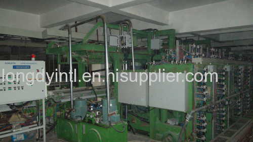 Automatic hi pressure casting line for water closet