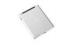 Silver Back Battery Cover Case For Ipad 3 Spare Parts Housing